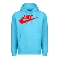 Ocean Blue like Premium Hoodie - PixelFlow