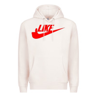 Pale Pink like Premium Hoodie - PixelFlow