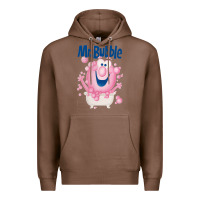 Chestnut Mr bubble makes bath time fun Premium Hoodie - PixelFlow