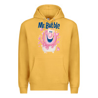 Mustard Mr bubble makes bath time fun Premium Hoodie - PixelFlow