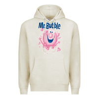 Oatmeal Heather Mr bubble makes bath time fun Premium Hoodie - PixelFlow