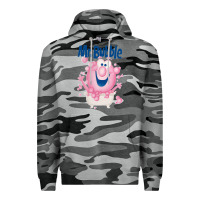 Slate Camo Mr bubble makes bath time fun Premium Hoodie - PixelFlow