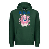 Sports Green Mr bubble makes bath time fun Premium Hoodie - PixelFlow