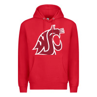 Red washington state cougars Premium Hoodie - PixelFlow