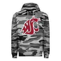 Slate Camo washington state cougars Premium Hoodie - PixelFlow