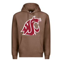 Chestnut washington state cougars Premium Hoodie - PixelFlow