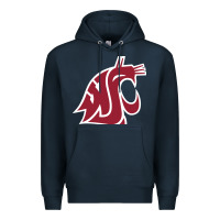 Navy washington state cougars Premium Hoodie - PixelFlow