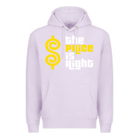Lilac price is right Premium Hoodie - PixelFlow