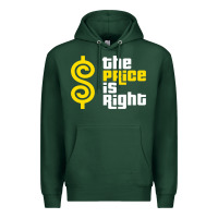 Sports Green price is right Premium Hoodie - PixelFlow