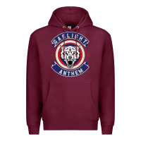 Burgundy the gaslight anthem Premium Hoodie - PixelFlow