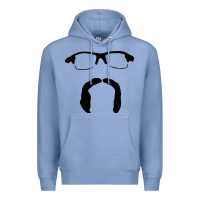 Colony Blue randy dobnak art Premium Hoodie - PixelFlow