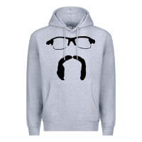 Heather Grey randy dobnak art Premium Hoodie - PixelFlow