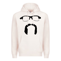 Pale Pink randy dobnak art Premium Hoodie - PixelFlow