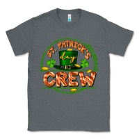 Charcoal Heather St. Patrick's Day crew Classic Tee - FaDigitalArtStudio