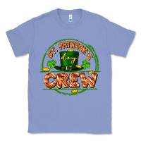 Colony Blue St. Patrick's Day crew Classic Tee - FaDigitalArtStudio