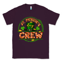 Plum St. Patrick's Day crew Classic Tee - FaDigitalArtStudio