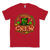 Red St. Patrick's Day crew Classic Tee - FaDigitalArtStudio
