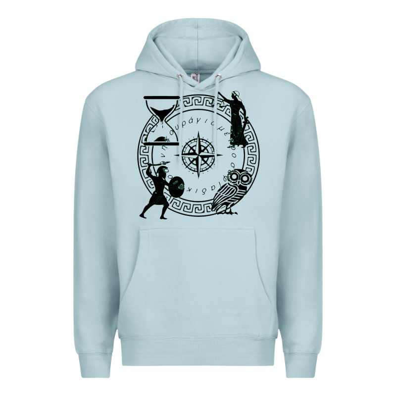 The Four Stoic Virtues Premium Hoodie by PixelFlow | Teevron