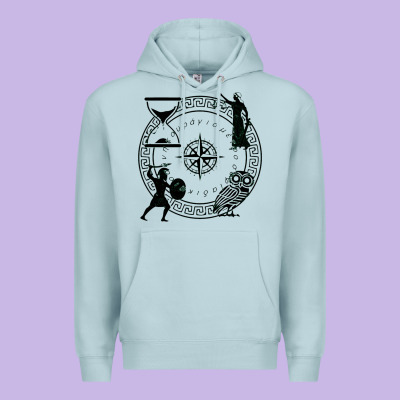 The Four Stoic Virtues Premium Hoodie Designed By Pixelflow