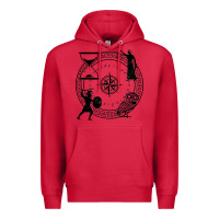 Cardinal the four stoic virtues Premium Hoodie - PixelFlow
