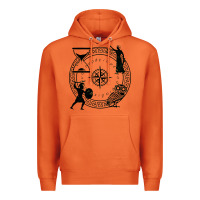 Carrot the four stoic virtues Premium Hoodie - PixelFlow
