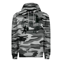 Slate Camo the four stoic virtues Premium Hoodie - PixelFlow
