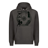 Smoke the four stoic virtues Premium Hoodie - PixelFlow