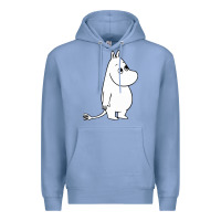 Colony Blue moomin character Premium Hoodie - PixelFlow