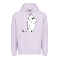 Lilac moomin character Premium Hoodie - PixelFlow