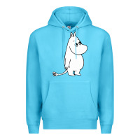 Ocean Blue moomin character Premium Hoodie - PixelFlow