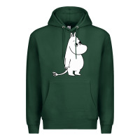Sports Green moomin character Premium Hoodie - PixelFlow