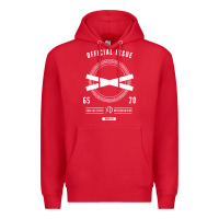 Red official issue xo for dark Premium Hoodie - PixelFlow