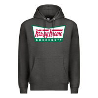 Charcoal Heather krispy kreme Premium Hoodie - PixelFlow