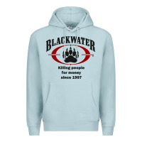 Blue Mist Blackwater Premium Hoodie - PixelFlow
