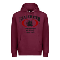 Burgundy Blackwater Premium Hoodie - PixelFlow