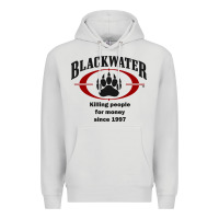 Dove Grey Blackwater Premium Hoodie - PixelFlow