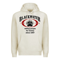 Oatmeal Heather Blackwater Premium Hoodie - PixelFlow