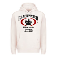 Pale Pink Blackwater Premium Hoodie - PixelFlow