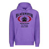 Purple Blackwater Premium Hoodie - PixelFlow