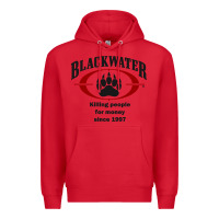 Red Blackwater Premium Hoodie - PixelFlow