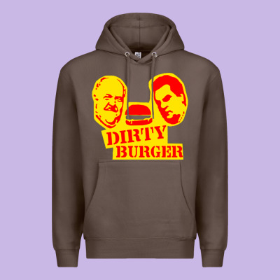 Dirty Burger Premium Hoodie Designed By Pixelflow