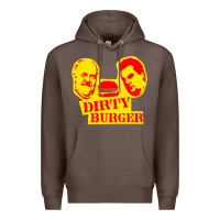Coffee dirty burger Premium Hoodie - PixelFlow