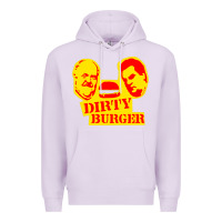 Lilac dirty burger Premium Hoodie - PixelFlow