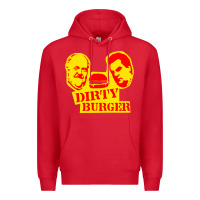 Red dirty burger Premium Hoodie - PixelFlow