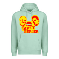 Seafoam dirty burger Premium Hoodie - PixelFlow