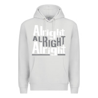 Dove Grey matthew mcconaughey dazed & confused alright alright alright hipster t Premium Hoodie - PixelFlow
