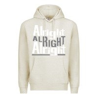 Oatmeal Heather matthew mcconaughey dazed & confused alright alright alright hipster t Premium Hoodie - PixelFlow