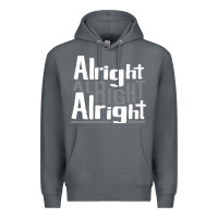 Rock matthew mcconaughey dazed & confused alright alright alright hipster t Premium Hoodie - PixelFlow