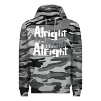 Slate Camo matthew mcconaughey dazed & confused alright alright alright hipster t Premium Hoodie - PixelFlow