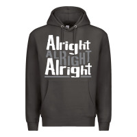Smoke matthew mcconaughey dazed & confused alright alright alright hipster t Premium Hoodie - PixelFlow